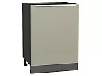 Шкаф нижний с 1-ой дверцей Фьюжн Silky Grey Graphite 816*600*480