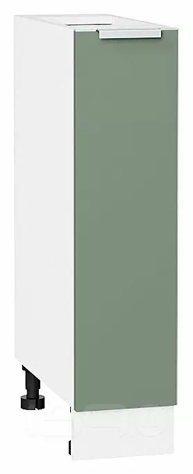 Шкаф нижний с 1-ой дверцей Фьюжн Silky Mint Белый 816*200*480