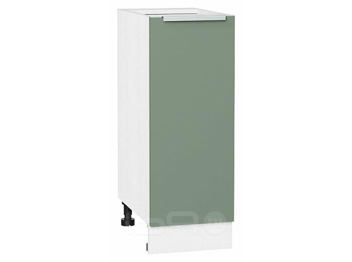 Шкаф нижний с 1-ой дверцей Фьюжн Silky Mint Белый 816*300*480