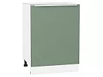 Шкаф нижний с 1-ой дверцей Фьюжн Silky Mint Белый 816*600*480