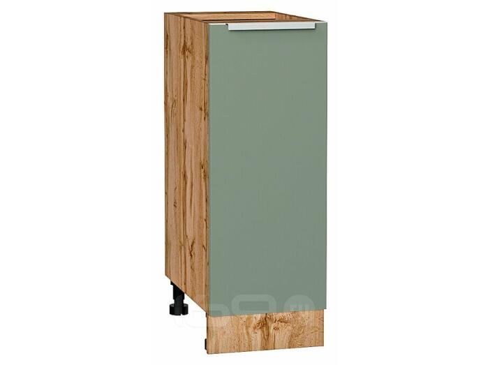 Шкаф нижний с 1-ой дверцей Фьюжн Silky Mint Дуб Вотан 816*300*480