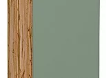 Шкаф нижний с 1-ой дверцей Фьюжн Silky Mint Дуб Вотан 816*300*480