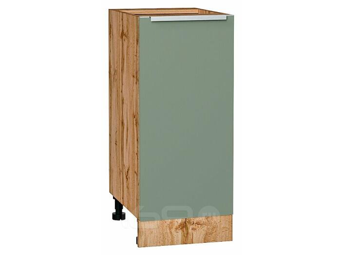 Шкаф нижний с 1-ой дверцей Фьюжн Silky Mint Дуб Вотан 816*350*480