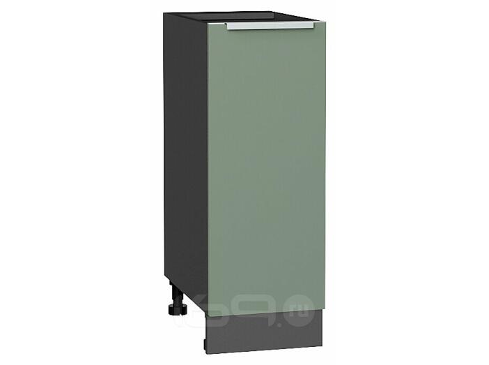Шкаф нижний с 1-ой дверцей Фьюжн Silky Mint Graphite 816*300*480