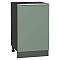 Шкаф нижний с 1-ой дверцей Фьюжн Silky Mint Graphite 816*500*480 Шкаф нижний с 1-ой дверцей Фьюжн Silky Mint Graphite 816*500*480