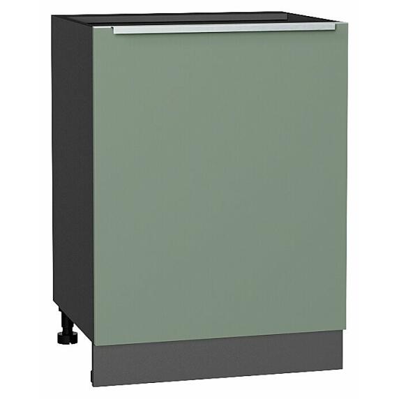 Шкаф нижний с 1-ой дверцей Фьюжн Silky Mint Graphite 816*600*480
