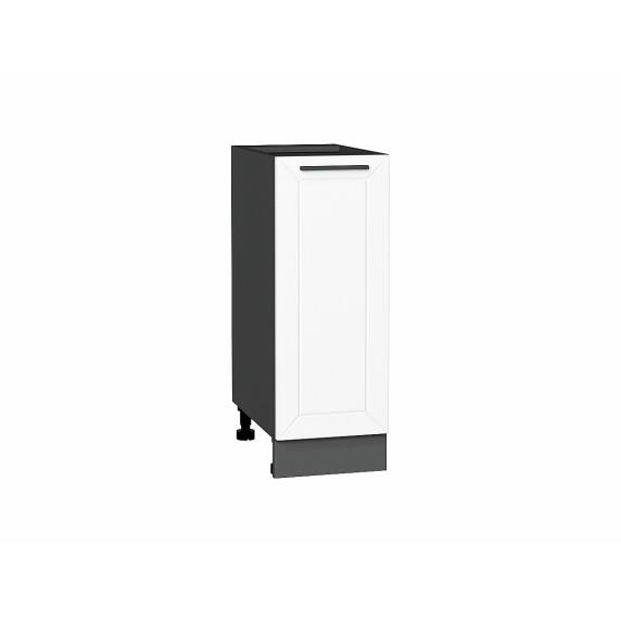 Шкаф нижний с 1-ой дверцей Глетчер Айленд Силк Graphite 816*300*478