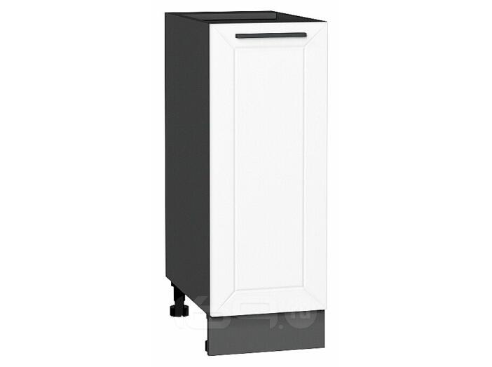 Шкаф нижний с 1-ой дверцей Глетчер Айленд Силк Graphite 816*300*478