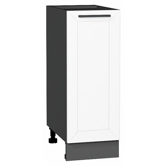Шкаф нижний с 1-ой дверцей Глетчер Айленд Силк Graphite 816*300*478