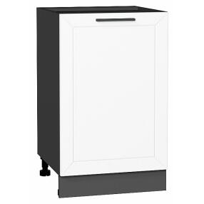 Шкаф нижний с 1-ой дверцей Глетчер Айленд Силк Graphite 816*500*478