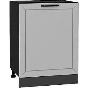 Шкаф нижний с 1-ой дверцей Глетчер Гейнсборо Силк Graphite 816*600*478