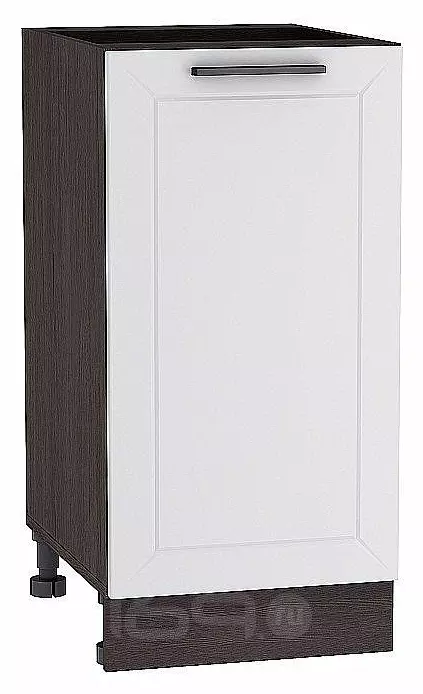 Шкаф нижний с 1-ой дверцей Глетчер Гейнсборо Силк Graphite 816*400*478