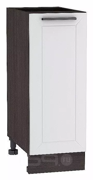 Шкаф нижний с 1-ой дверцей Глетчер Гейнсборо Силк Graphite 816*300*478