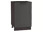 Шкаф нижний с 1-ой дверцей Глетчер Маренго Силк Graphite 816*500*478