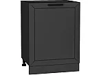 Шкаф нижний с 1-ой дверцей Глетчер Маренго Силк Graphite 816*600*478