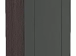 Шкаф нижний с 1-ой дверцей Глетчер Маренго Силк Graphite 816*300*478