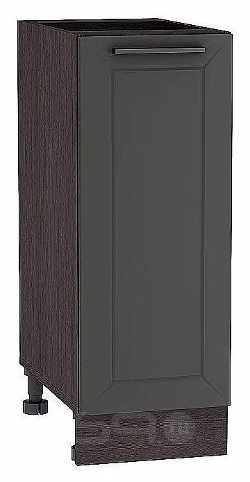 Шкаф нижний с 1-ой дверцей Глетчер Маренго Силк Graphite 816*300*478
