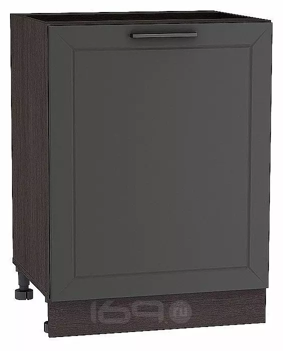 Шкаф нижний с 1-ой дверцей Глетчер Маренго Силк Graphite 816*600*478