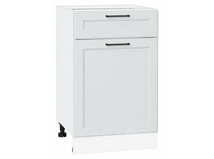 Шкаф нижний с 1-ой дверцей и ящиком Барселона Белый Белый 816*500*484