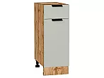 Шкаф нижний с 1-ой дверцей и ящиком Евро Агат Дуб Вотан 816*300*478