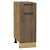 Шкаф нижний с 1-ой дверцей и ящиком Флэт Brown Casella Oak 2S/Дуб Вотан 816*300*478
