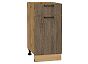 Шкаф нижний с 1-ой дверцей и ящиком Флэт Brown Casella Oak 2S/Дуб Вотан 816*400*478