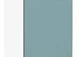 Шкаф нижний с 1-ой дверцей и ящиком Флэт Grey-green In 2S/Белый 816*300*478