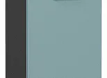 Шкаф нижний с 1-ой дверцей и ящиком Флэт Grey-green In 2S/Graphite 816*400*478