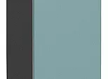 Шкаф нижний с 1-ой дверцей и ящиком Флэт Grey-green In 2S/Graphite 816*300*478