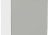 Шкаф нижний с 1-ой дверцей и ящиком Флэт Light Grey In 2S/Белый 816*400*478