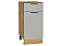 Шкаф нижний с 1-ой дверцей и ящиком Флэт Light Grey In 2S/Дуб Вотан 816*400*478