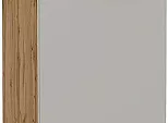 Шкаф нижний с 1-ой дверцей и ящиком Флэт Light Grey In 2S/Дуб Вотан 816*400*478