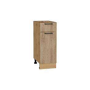 Шкаф нижний с 1-ой дверцей и ящиком Флэт Natural Casella Oak 2S/Дуб Вотан 816*300*478
