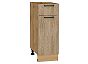 Шкаф нижний с 1-ой дверцей и ящиком Флэт Natural Casella Oak 2S/Дуб Вотан 816*300*478