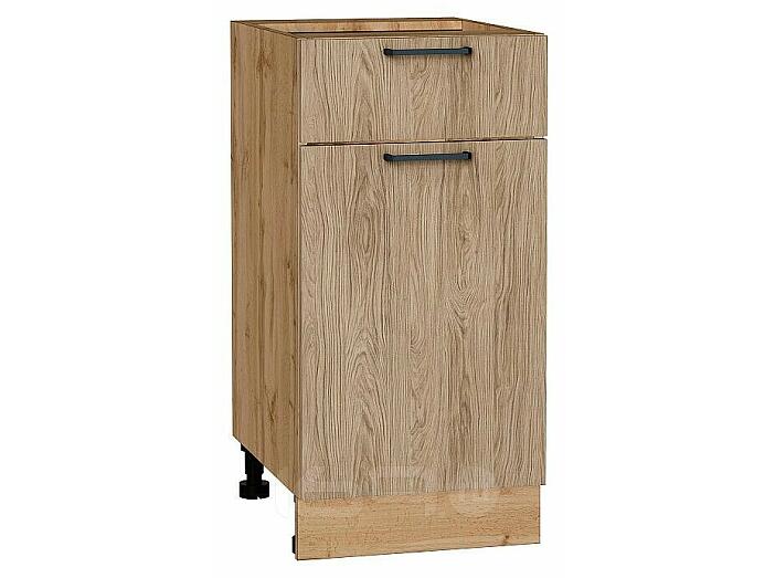 Шкаф нижний с 1-ой дверцей и ящиком Флэт Natural Casella Oak 2S/Дуб Вотан 816*400*478