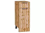 Шкаф нижний с 1-ой дверцей и ящиком Флэт Wotan Oak 2S/Дуб Вотан 816*300*478