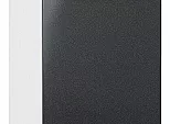 Шкаф нижний с 1-ой дверцей и ящиком Фьюжн Anthracite Белый 816*400*480