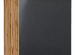 Шкаф нижний с 1-ой дверцей и ящиком Фьюжн Anthracite Дуб Вотан 816*400*480