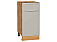 Шкаф нижний с 1-ой дверцей и ящиком Фьюжн Clay Silk/Дуб Вотан 816*400*480