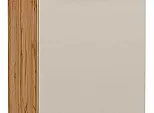 Шкаф нижний с 1-ой дверцей и ящиком Фьюжн Cream Silk/Дуб Вотан 816*400*480
