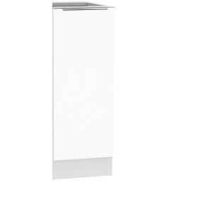 Шкаф нижний с 1-ой дверцей Фьюжн Н 300 Brilliant-Белый