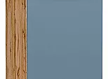 Шкаф нижний с 1-ой дверцей и ящиком Фьюжн Silky Blue Дуб Вотан 816*400*480