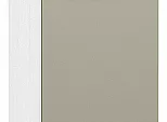 Шкаф нижний с 1-ой дверцей и ящиком Фьюжн Silky Grey Белый 816*400*480