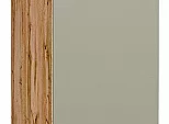 Шкаф нижний с 1-ой дверцей и ящиком Фьюжн Silky Grey Дуб Вотан 816*300*480