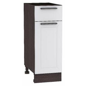 Шкаф нижний с 1-ой дверцей и ящиком Глетчер Гейнсборо Силк Graphite 816*300*478