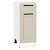 Шкаф нижний с 1-ой дверцей и ящиком Нео Cream Silk/Белый 816*300*480