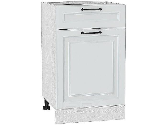 Шкаф нижний с 1-ой дверцей и ящиком Ницца Blanco/Белый 816*500*478