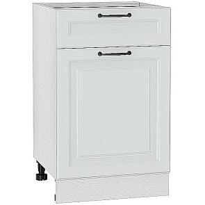 Шкаф нижний с 1-ой дверцей и ящиком Ницца Blanco/Белый 816*500*478