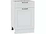 Шкаф нижний с 1-ой дверцей и ящиком Ницца Blanco/Белый 816*500*478