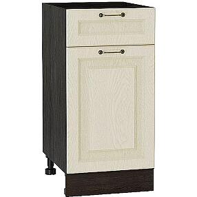 Шкаф нижний с 1-ой дверцей и ящиком Ницца Н 401 Дуб крем-Венге